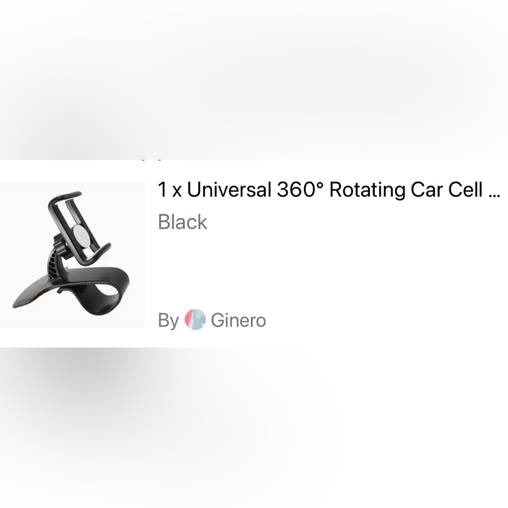 🦋 Universal 360 degree Rotating Car Magnetic Dashboard Phone Holder